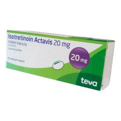 Изотретиноин Actavis (аналог Акненормин, Aknenormin) капс. 20мг 30шт в Москве и области фото
